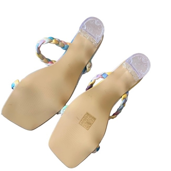 SHEIN Braided Detail Chunky Mule Sandal - Picture 3 of 3